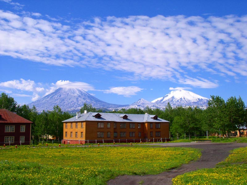 Поселок Ключи На Камчатке